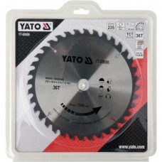 YATO Disc circular pentru lemn 235X36TX25,4mm..